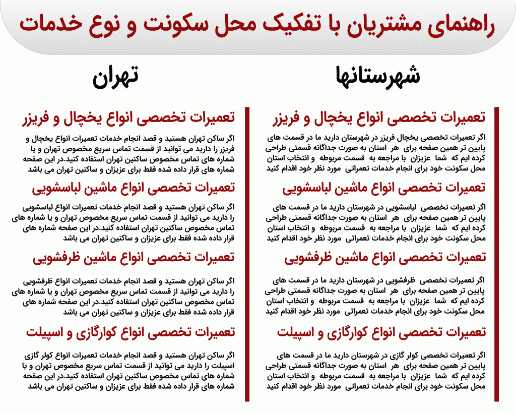 نمایندگی تکنو در تهران
تهران سرویس